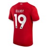 Maillot de Supporter Liverpool 2023-24 Elliot 19 Domicile Pour Homme